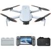 Potensic ATOM 2 Drone with Camera for Adults 4K Video, 8K Photo, Under 249g, 3-Axis Gimbal, 10KM Transmission, AI Track, Vertical Shooting, AI Night Shot, QuickShots, Fly More Combo (96-Min Flight)(Fly More Combo (RC PTD 1))