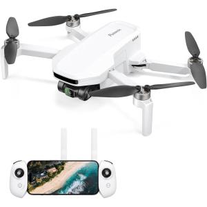 Potensic ATOM LT GPS Drone Under 249g, 40 Mins Long Flight, EIS 2.5K Camera, 4KM FPV Transmission, Brushless Motor, Precise Auto Return, SurgeFly, Entry Level Foldable Drone for Adults Beginner, White