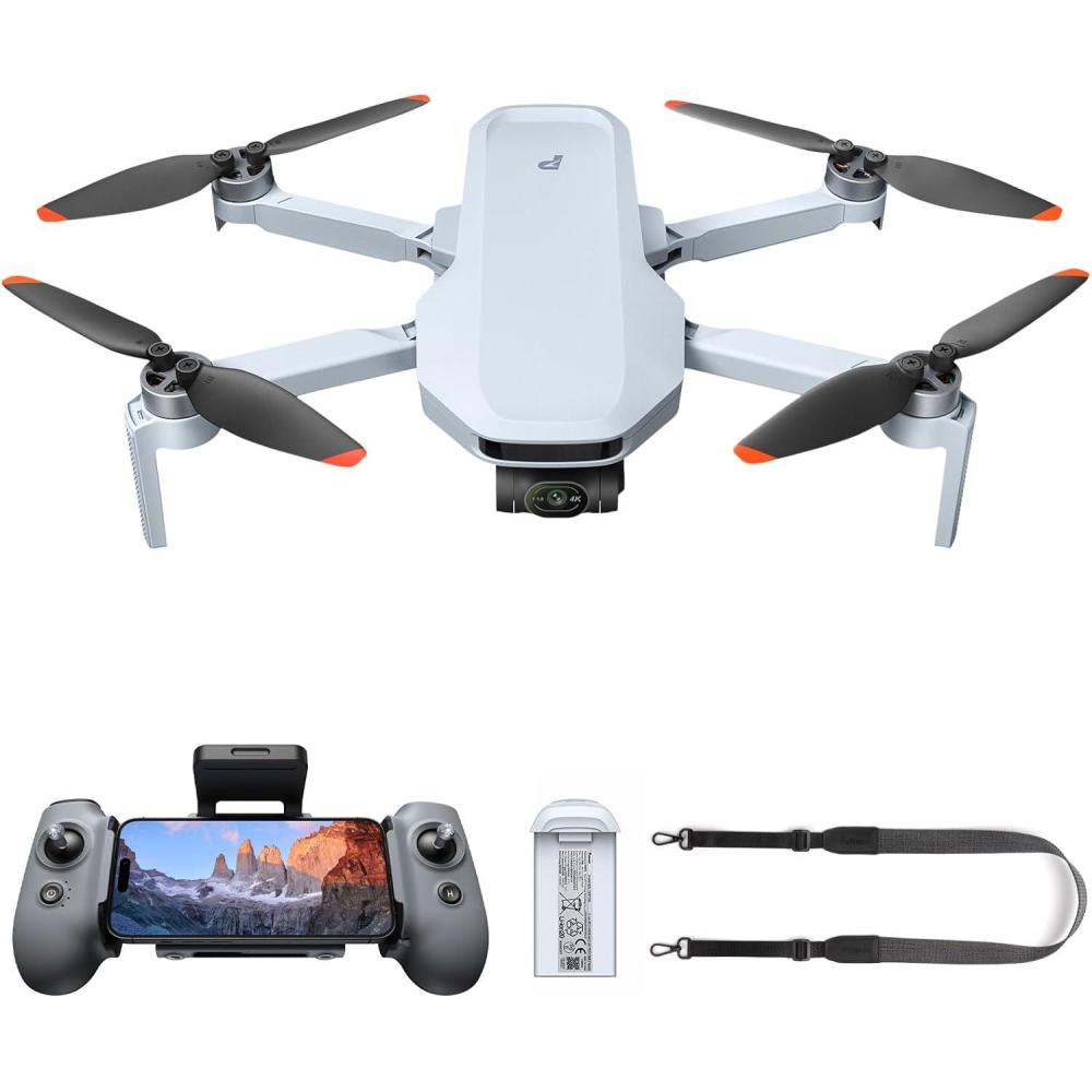 image:imagePotensic ATOM 2 3Axis Gimbal 8K GPS Drone Standard Kit Bundle with 1 Lanyard for Remote Controller