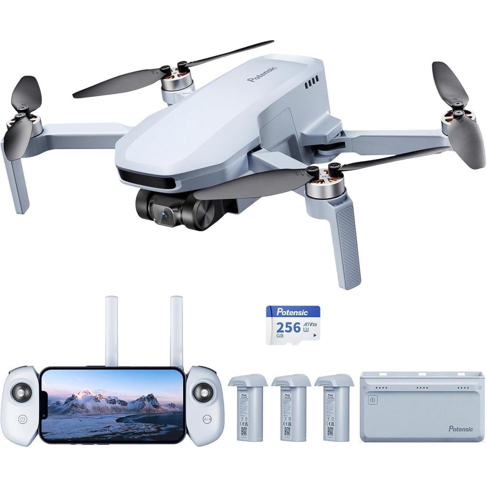 image:imagePotensic ATOM SE Fly More Combo Bundle with 1 Potensic 256GB Memory Card