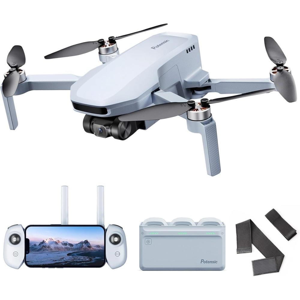 image:imagePotensic ATOM SE Fly More Combo Bundle with Elastic Strap of Propeller