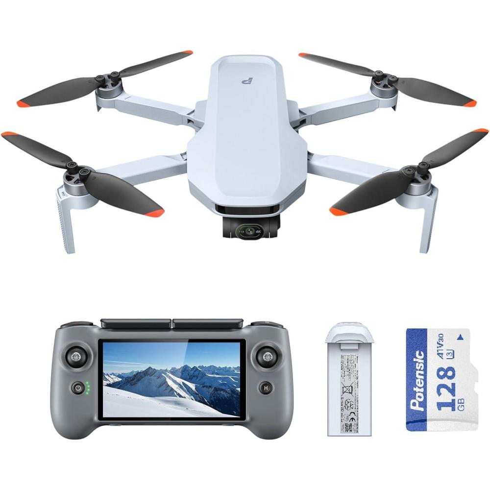 image:imagePotensic Atom 2 Drone 4K with RC PTD 1 Standard Kit Bundle with 128GB Memory Card