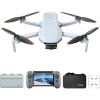 Potensic ATOM 2 Drone with RC PTD 1, Fly More Combo Bundle with 360° Propeller Guard