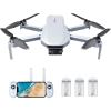 Potensic ATOM 3-Axis Gimbal 4K GPS Drone, Expansion Kit Bundle with 1 Extra Battery