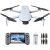 Potensic Atom 2 Drone with RC PTD 1, 8K Photo, Under 249g, 3-Axis Gimbal, 10KM Transmission, AI Track, Vertical Shooting, AI Night Shot, Standard Kit with 1 Extra Set of Propellers