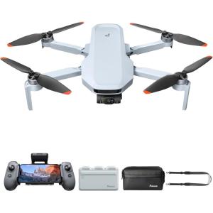 Potensic ATOM 2 3-Axis Gimbal 8K GPS Drone, Fly More Combo Bundle with Lanyard Neck Strap for Remote Controller