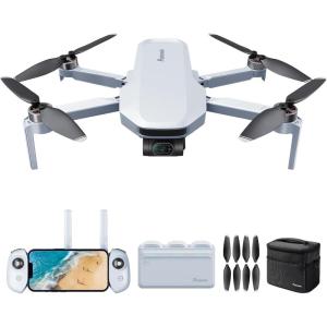Potensic ATOM 3-Axis Gimbal 4K GPS Drone, Fly More Combo Bundle with 1 Extra Set of Propellers