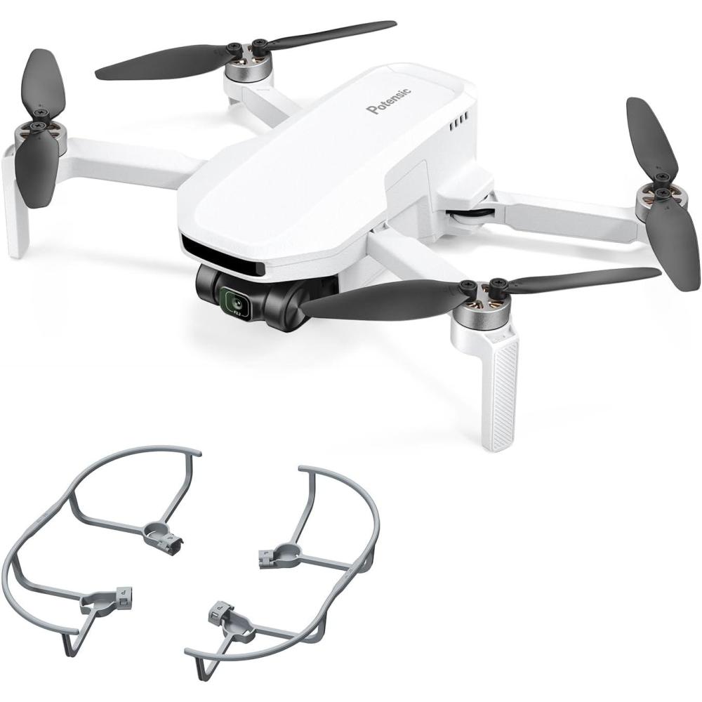 image:imagePotensic ATOM LT GPS Drone 2 Batteries 80 Mins EIS 25K Camera with Potensic 360 Propeller Guard