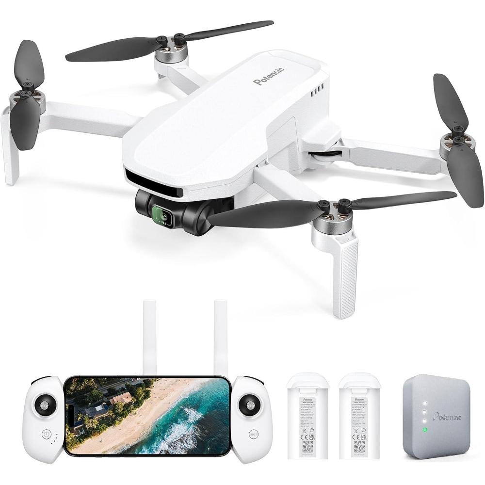 image:imagePotensic ATOM LT GPS Drone Expansion Kit with Potensic FAA Compliant Remote Identification Broadcast Module for Drone