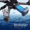 Potensic D88 Foldable Drone, 5G WiFi FPV Drone with 2K Camera, RC Quadcopter for Adults and Experts, GPS Return Home, Ultrasonic Altitude Setting, Optical Flow Positioning, Brushless Motors with Case