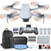 Potensic ATOM 2 Standard Kit Camera Drone Under 249g with 1 Battery AI Track and 10km Transmission (APM2530121) + 64GB Card + Sling Backpack + Landing Pad + Cleaning Kit + More(17pc Bundle)(3 Battery Combo)