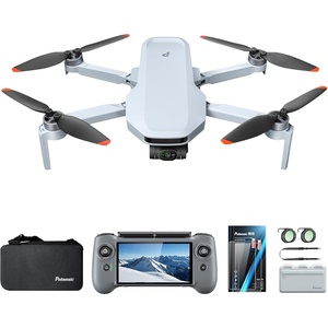 Potensic ATOM 2 Fly More Combo with RC PTD 1, Drone with Camera 4K, 8K Photo, 10KM Transmission, 96 Mins Flight, 3-Axis Gimbal, AI Track, Vertical Shooting, ND CPL Filter, RC Strap, Screen Protector(ATOM 2 (PTD 1 with ND CPL)