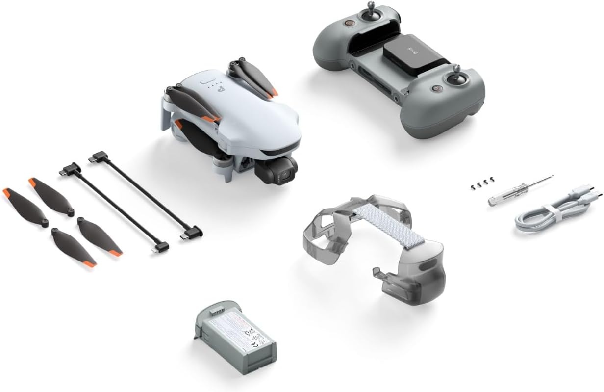 image:imagePotensic ATOM 3 Drones with Camera for Adults 4K 60fps 8K Photo 16KM Transmission 113 CMOS 3Axis Gimbal AI Track 20 MedTele Mode QuickShots Under 249g 40Min Flight Standard KitATOM 3 Standard Kit